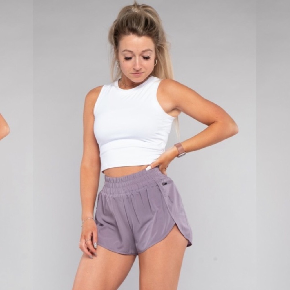 Parago Yuna High Rise Track Shorts